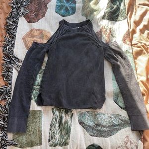 Rag & bone jean Dana cold shoulder sweater